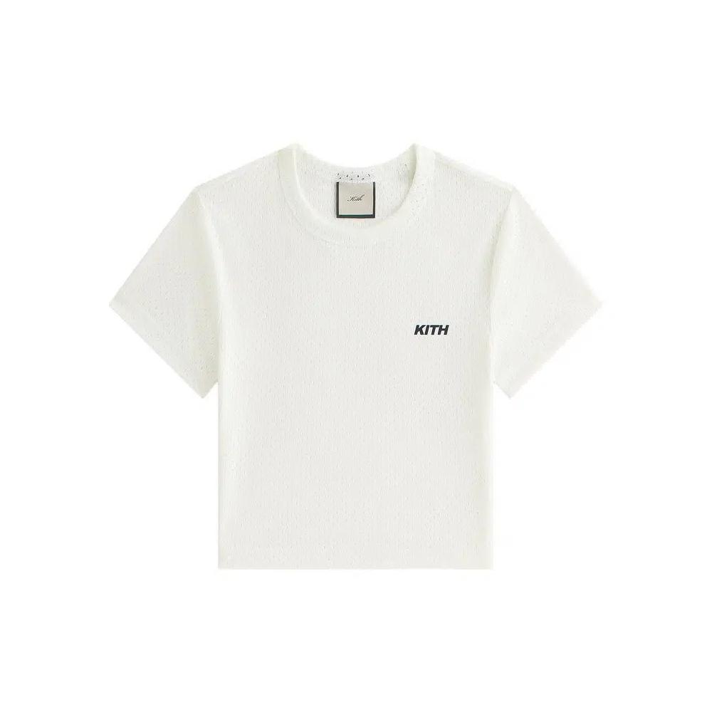 Футболки Kith Women Mulberry Ii Mesh Tee 'White' 1