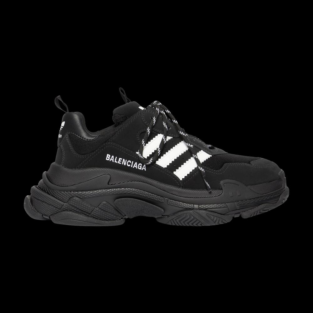Кроссовки Adidas x Balenciaga Wmns Triple S Sneaker 'Черный' 1