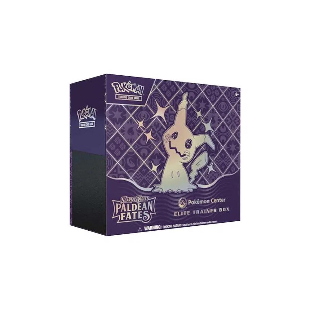 Коллекционные карточки Pokémon Scarlet & Violet: Paldean Fates Pokémon Center Elite Trainer Box 2