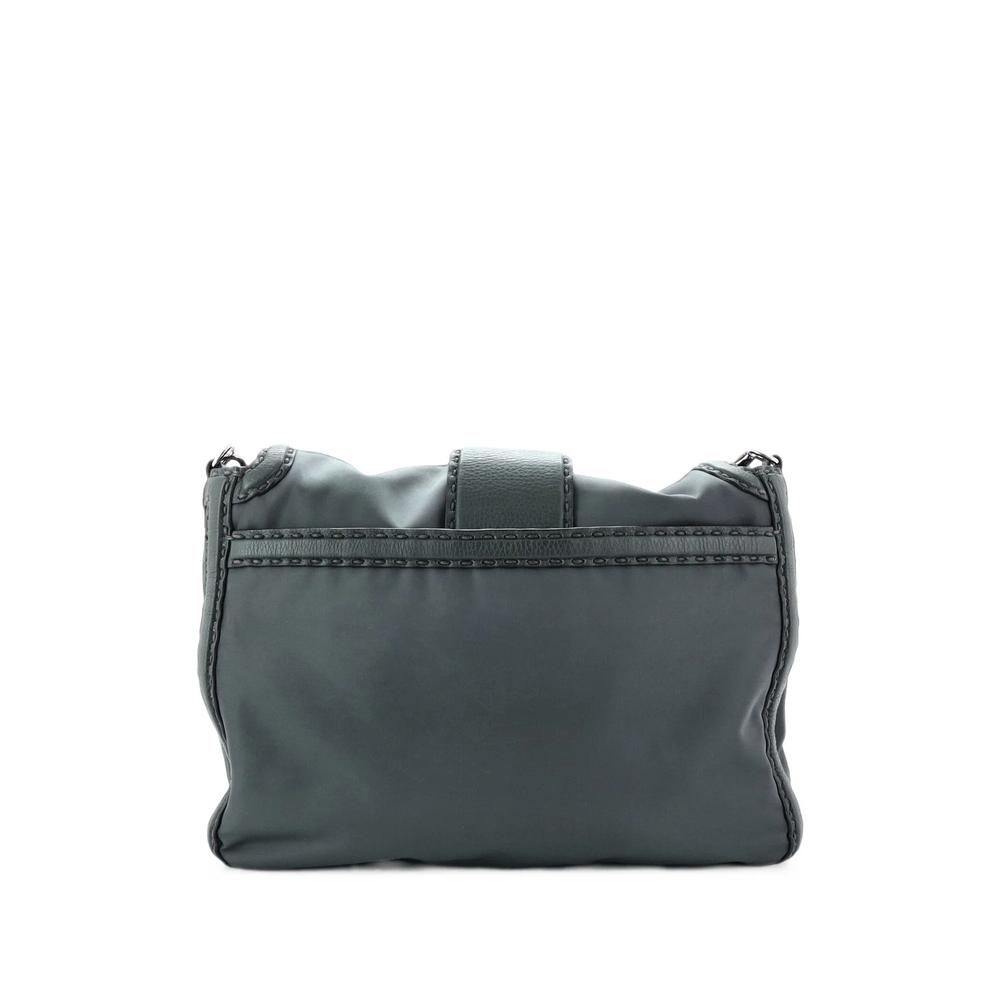Baguette Flap Messenger Bag Nylon Large crossbody bag 2