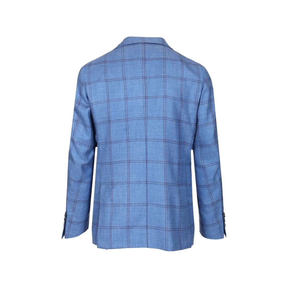 Пиджак Loro Piana в клетку Window Pane 2