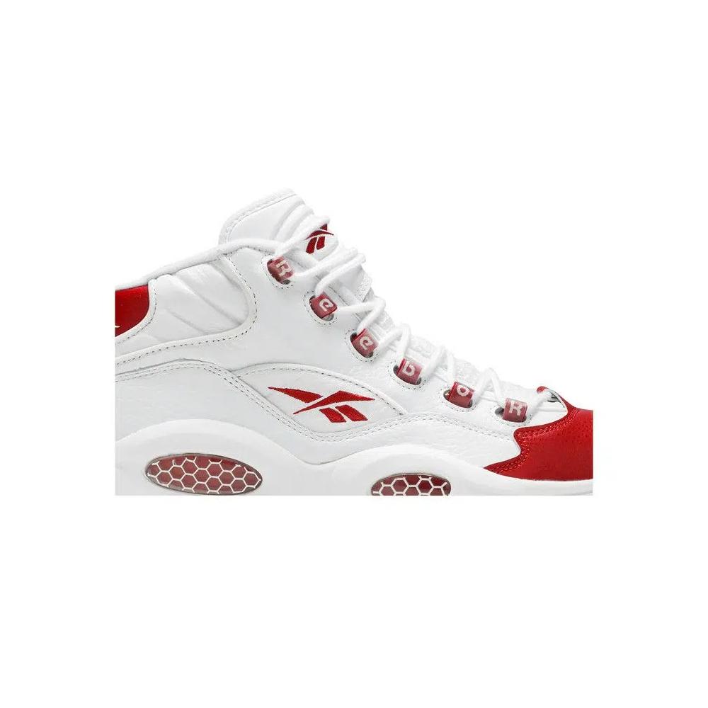 Кроссовки Reebok Question Mid 'White Pearlized Red' 2