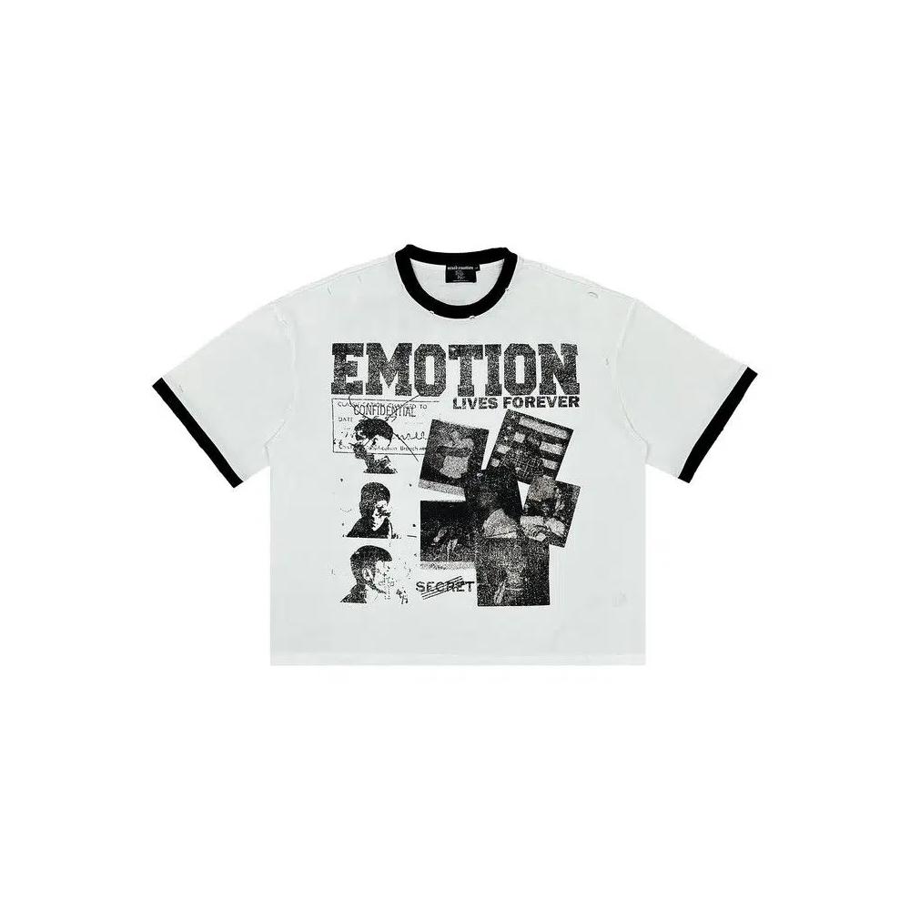 Футболки с коротким рукавом Mixed Emotion Secret Tee 'White' 1