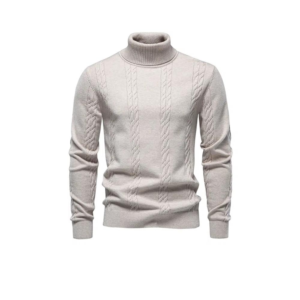 Водолазка из жаккардового трикотажа AX-HIGH008 2