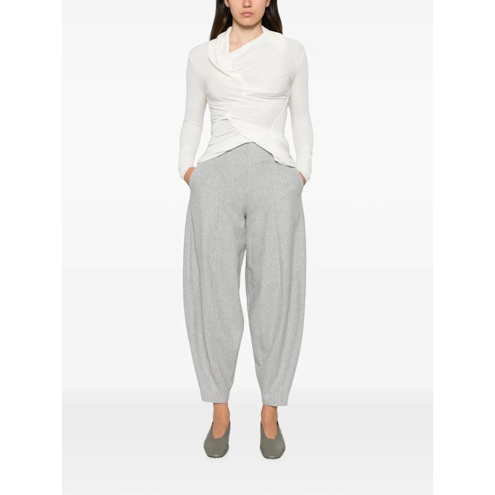 houndstooth-pattern trousers 2