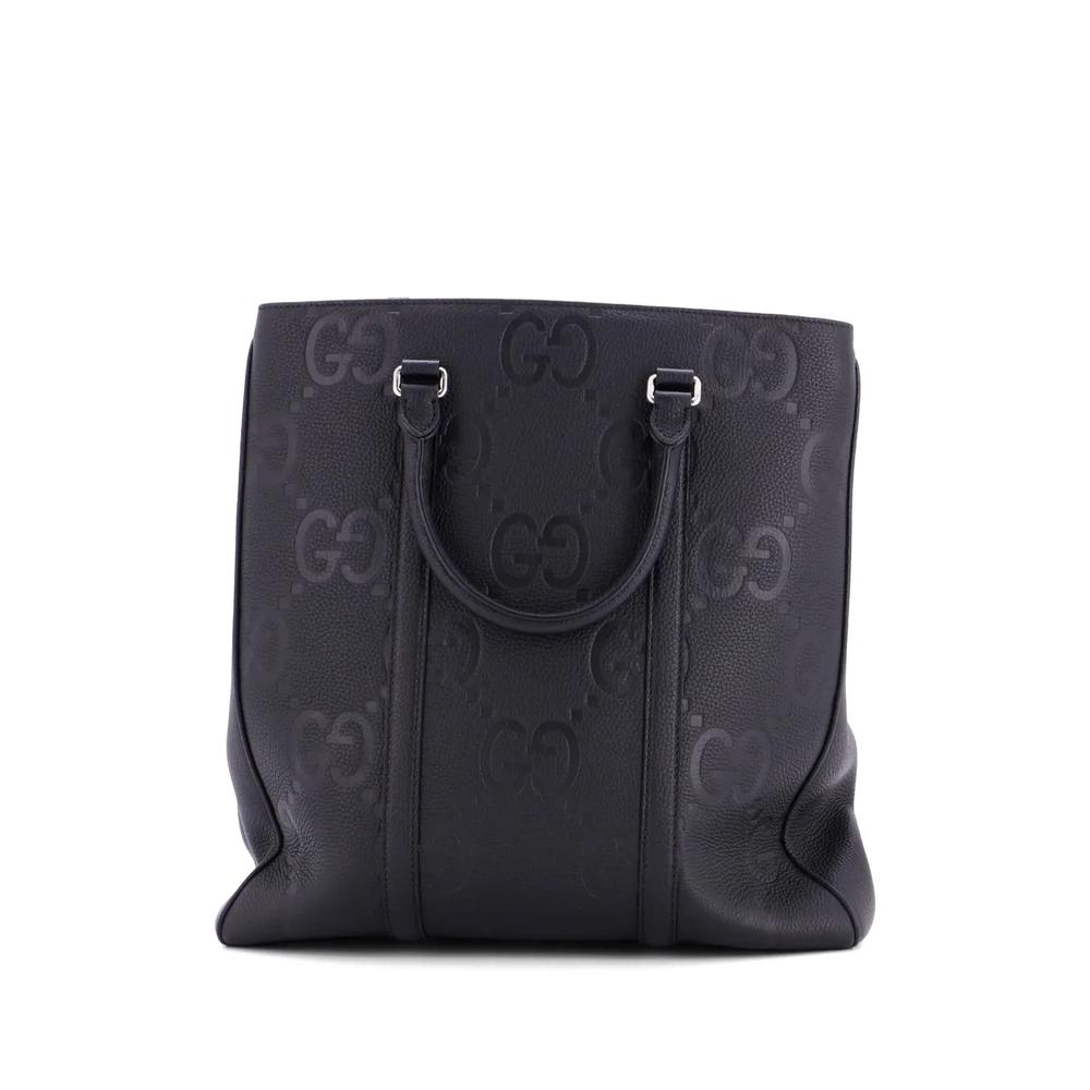 Сумка через плечо Vertical Structured Top Handle Open Tote Jumbo GG Embossed Leather Medium 2