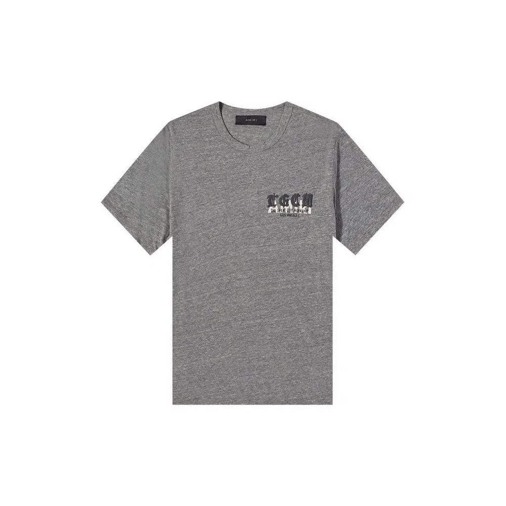 Футболки Amiri T.G.C.W. Tee 'Heather Grey' 1