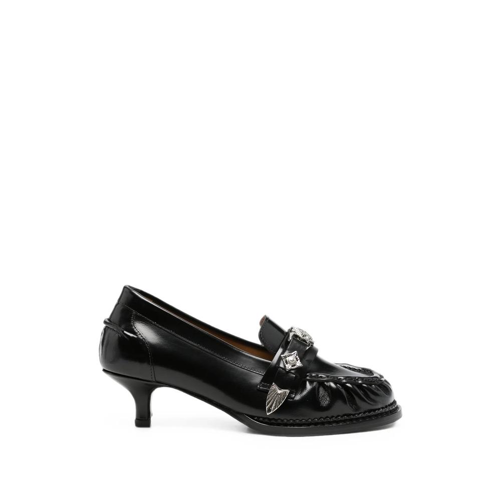 embellished leather pumps 1