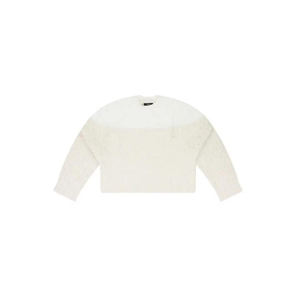 Свитеры Amiri Drop Needle Crewneck 'Алебастр' 1