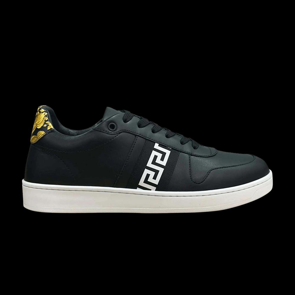 Кроссовки Versace La Greca Sneaker 'Black' 1
