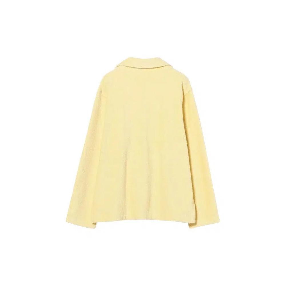 Свитер Auralee Pile Pullover Shirt 'Светло-желтый' 2
