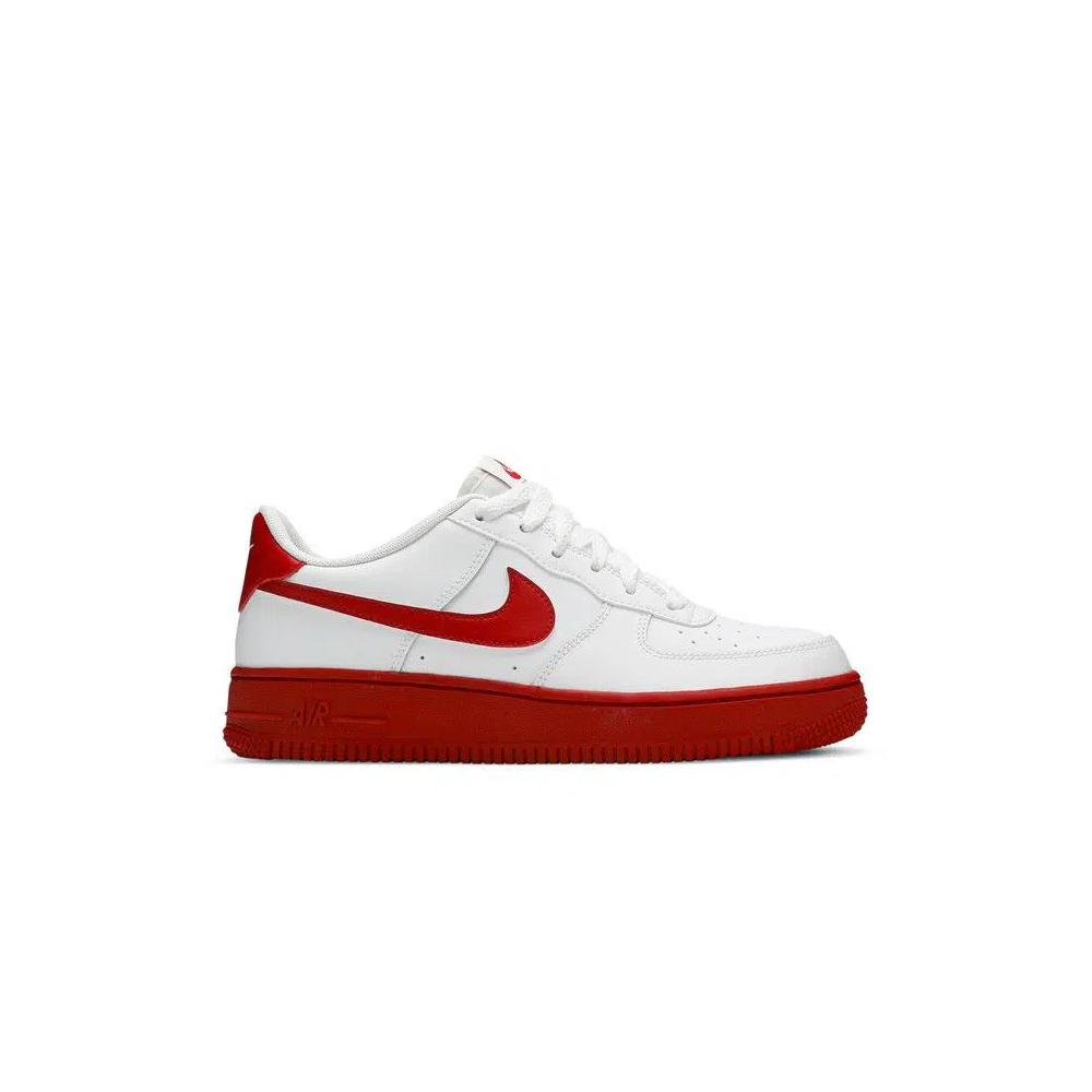 Кроссовки Nike Air Force 1 GS 'White Red Sole' 1