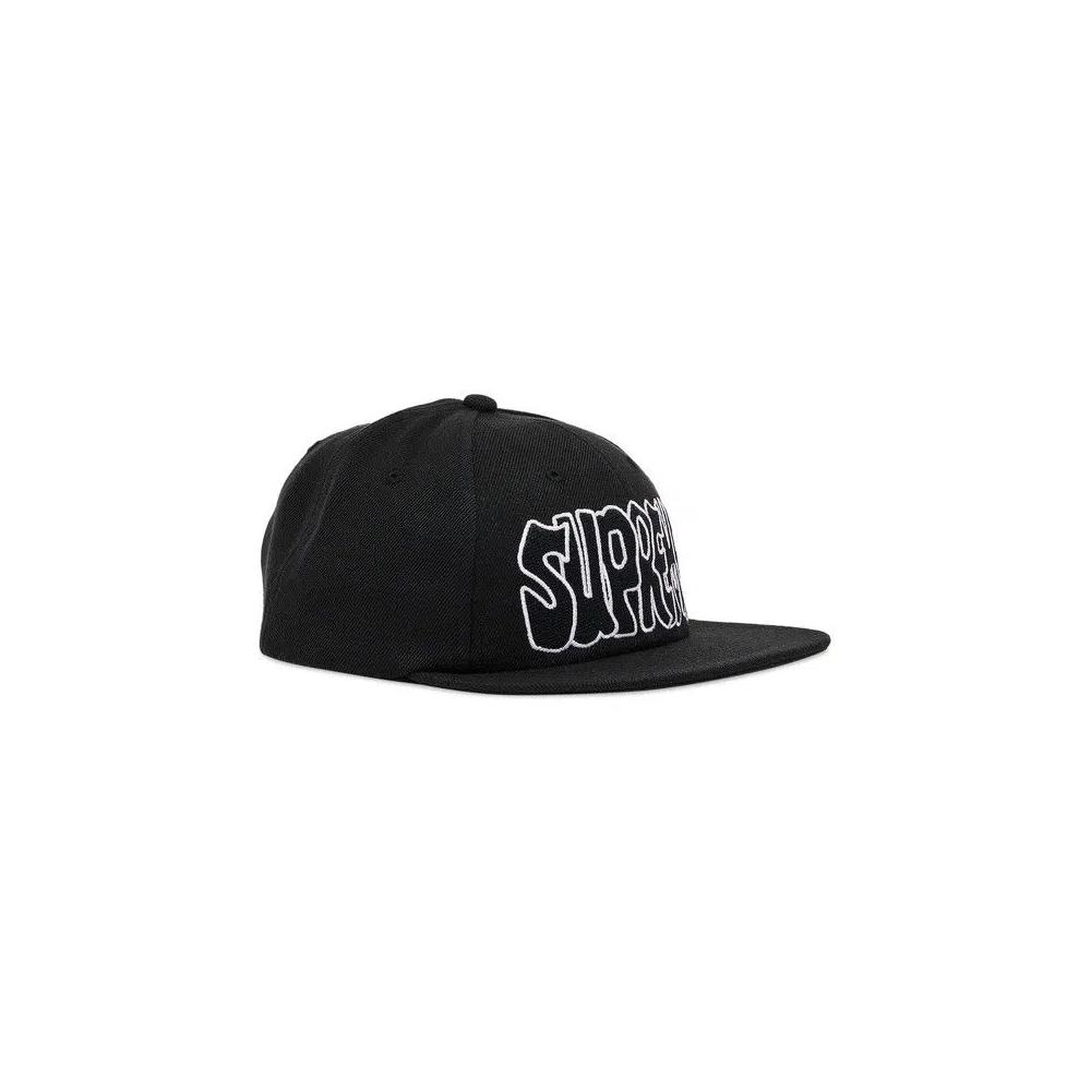 Бейсболки Supreme Creep 6-Panel 'Black' 2