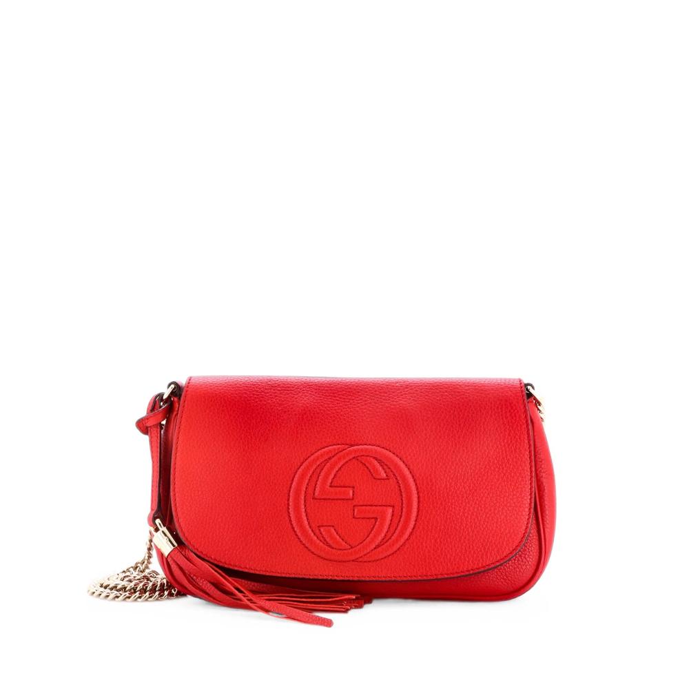 Soho Chain Leather Medium crossbody bag 1