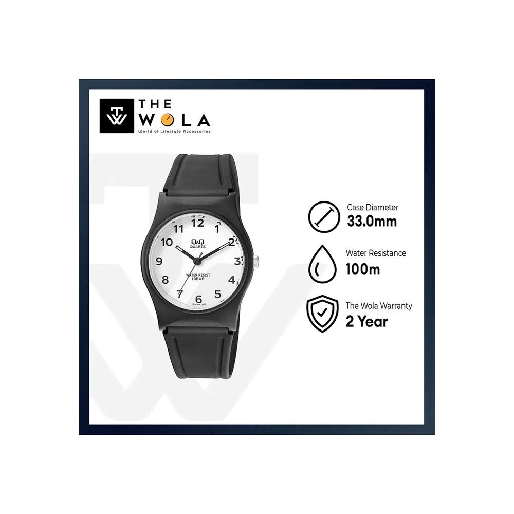 Часы Citizen VP34J061Y унисекс аналоговые с черным резиновым ремешком 2