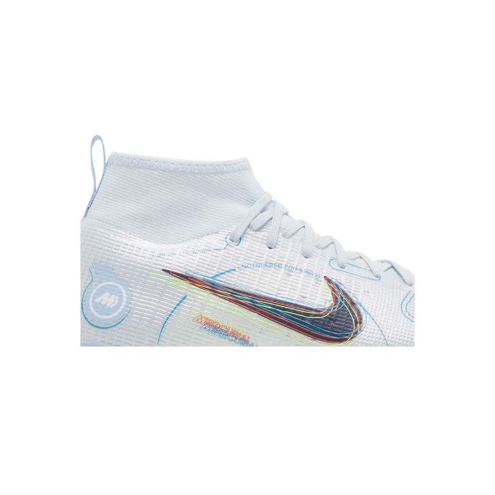 Бутсы Nike Mercurial Superfly 8 Pro FG GS 'Футбольный серый светлый морской' 2