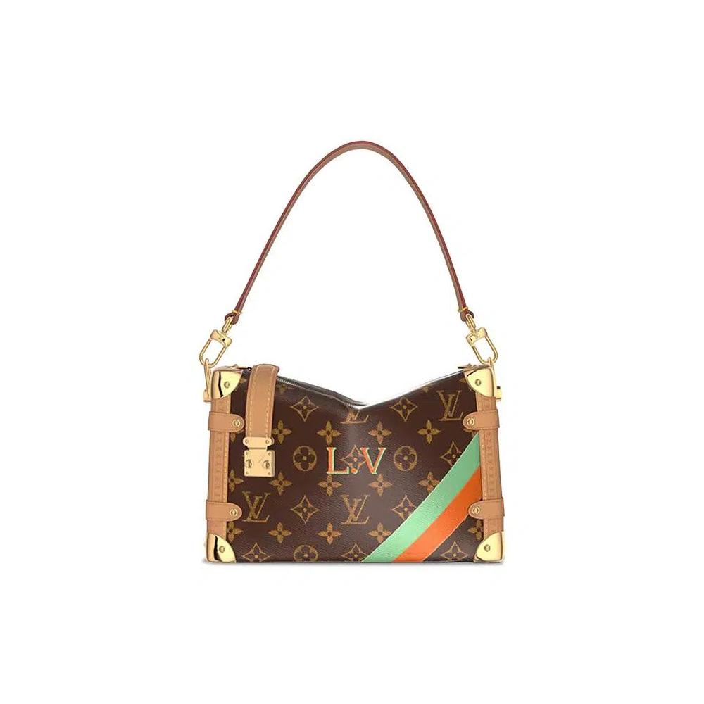 Сумки через плечо Louis Vuitton Side Trunk MM Mon Monogram (Custom Order) 'Brown Monogram Canvas' 1