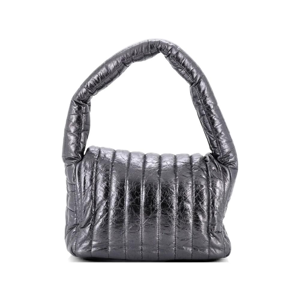 Маленькая дутая сумка на плечо Monaco Sling Bag из стеганой кожи 2