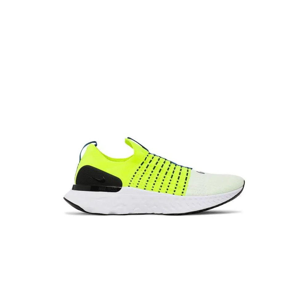 Кроссовки Nike React Phantom Run Flyknit 2 'White Yellow' 2