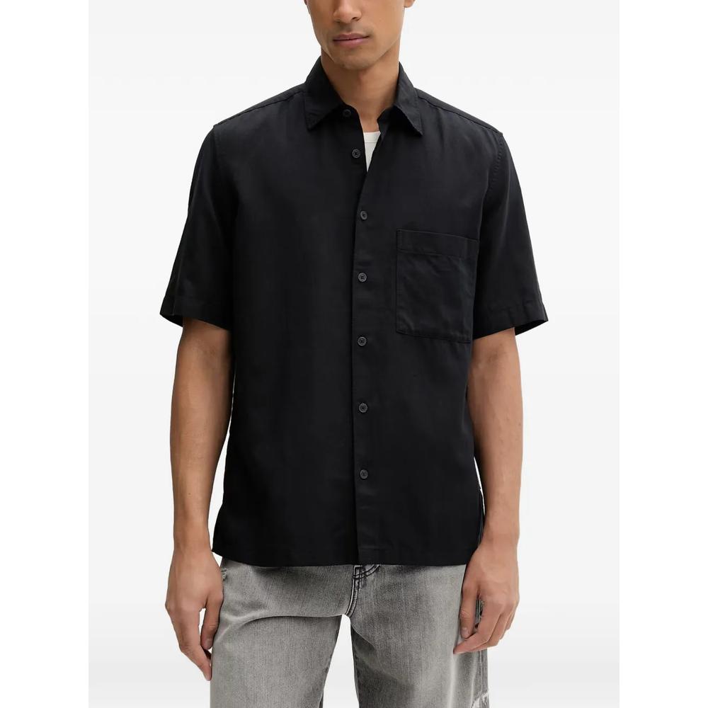 short-sleeved chest-pocket shirt 1