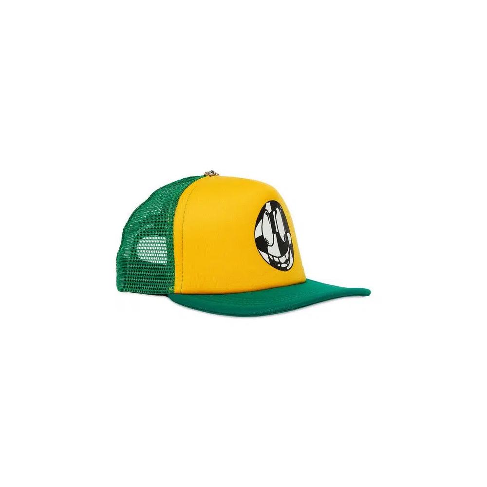Truckers Chrome Hearts x Matty Boy Sex Records Smiley Trucker Hat 'Желтый' 2