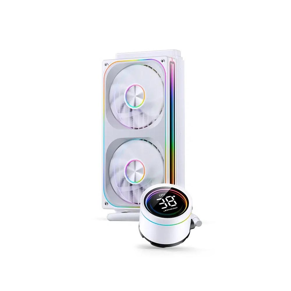 Jonsbo TH-240 240mm водяное охлаждение - White белый 2