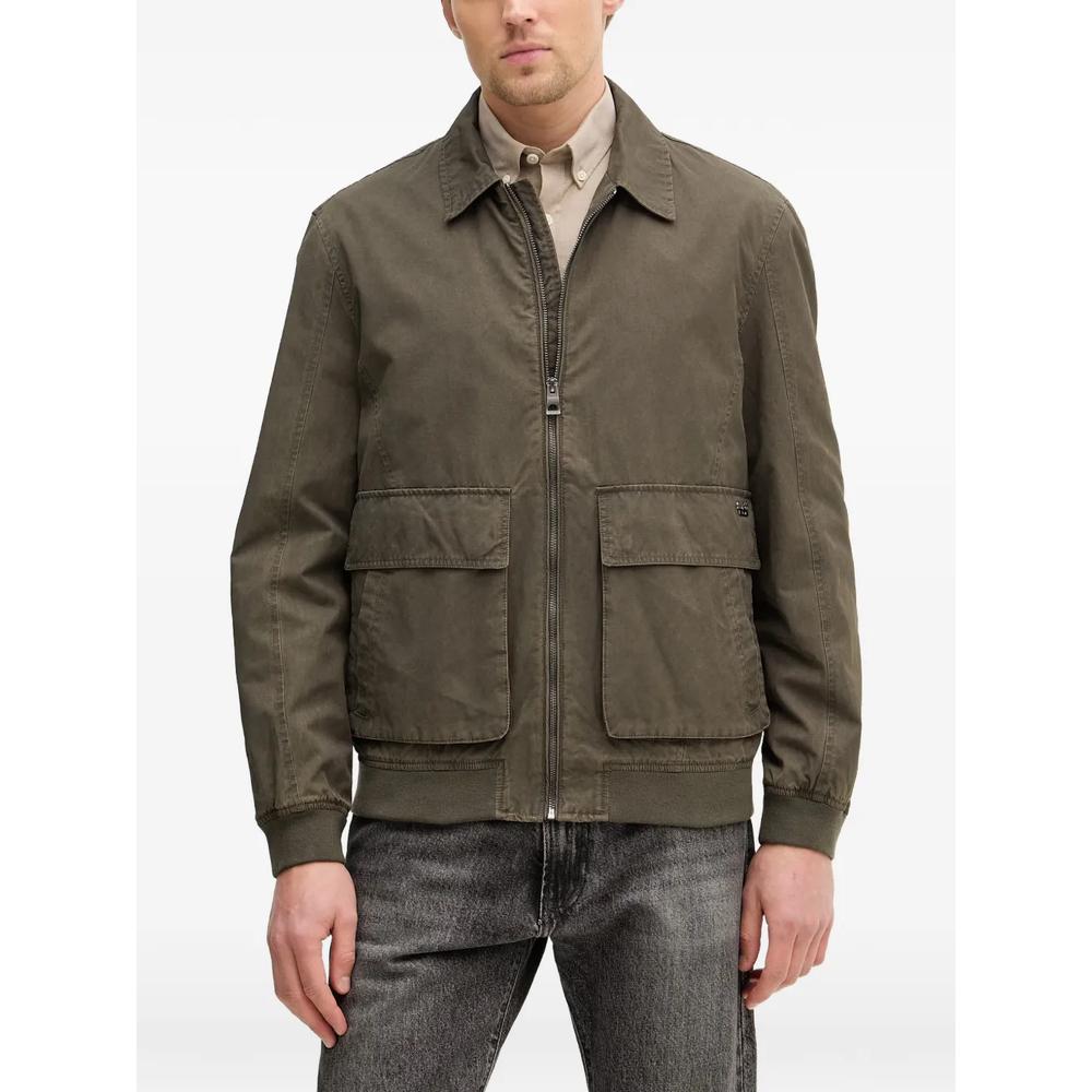 flap-pocket zip-up jacket 1