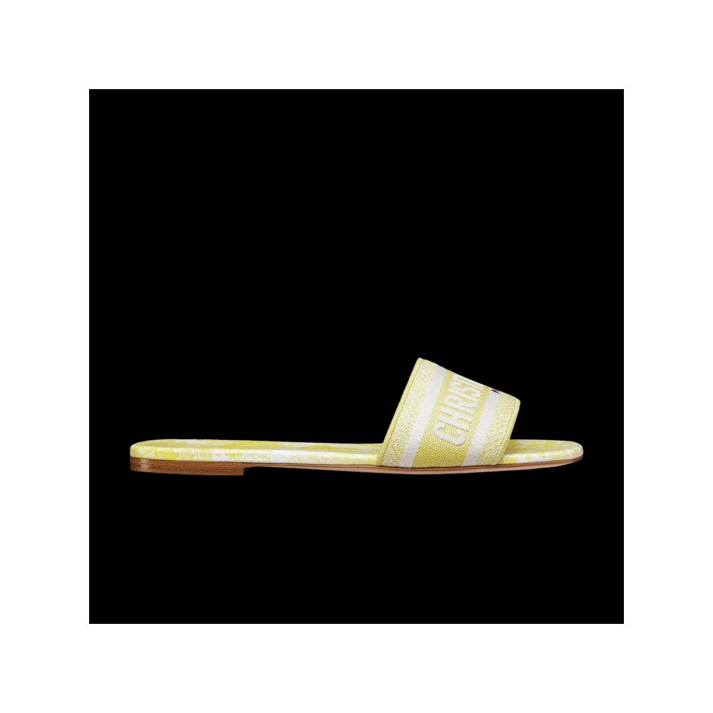 Кроссовки Dior Wmns DWay Slide 'Лимонно-желтый' 1