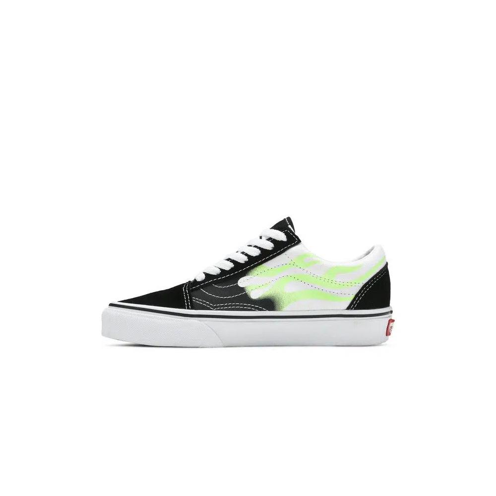 Кроссовки Vans Old Skool 'Flame Black White' 3