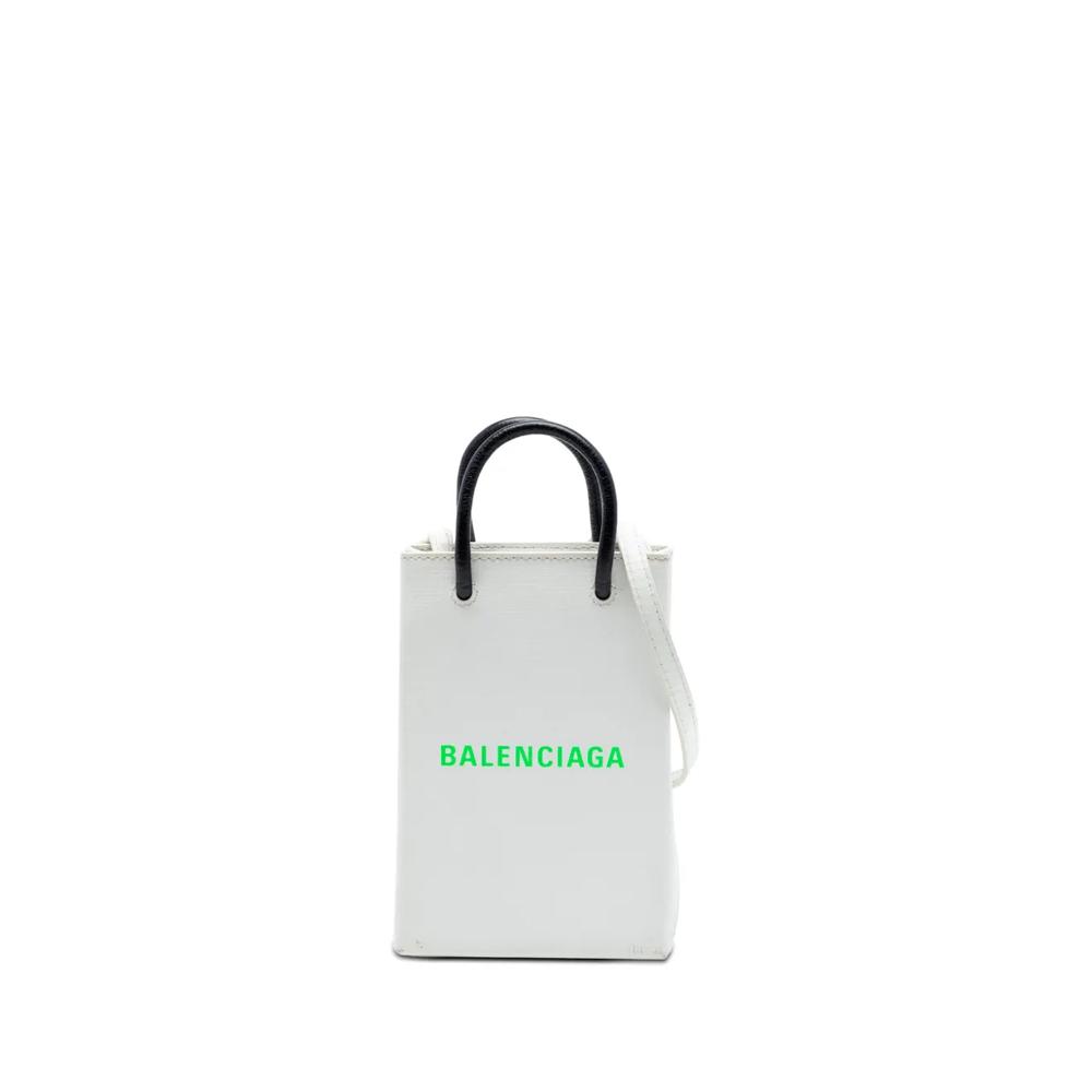 Сумка-сэтчел Mini Calfskin Logo Shopping Phone Holder (2020 год) 1