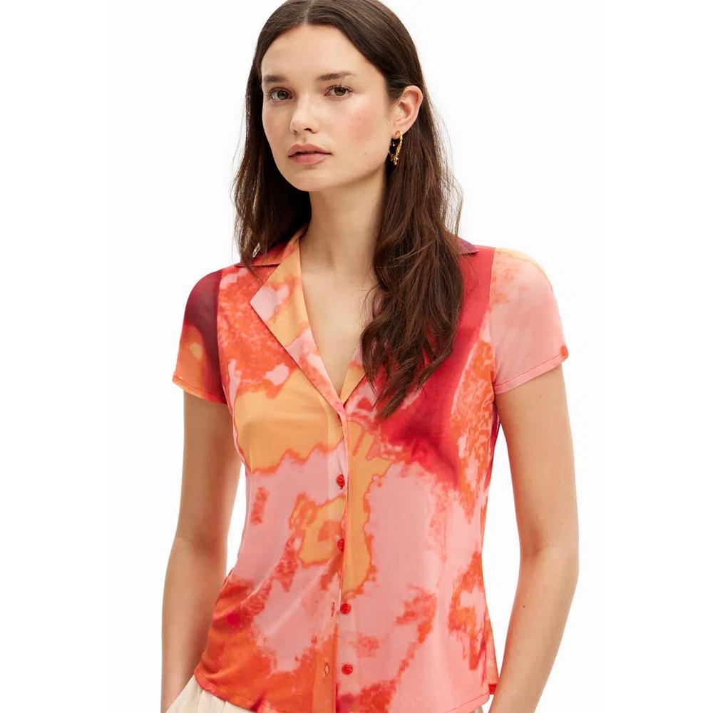 Футболка Desigual для женщин из тюля 4
