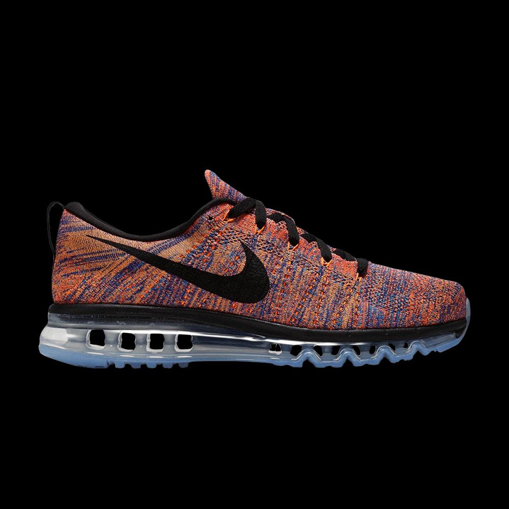 Кроссовки Nike Flyknit Air Max 'Blue Concord Crimson' 1