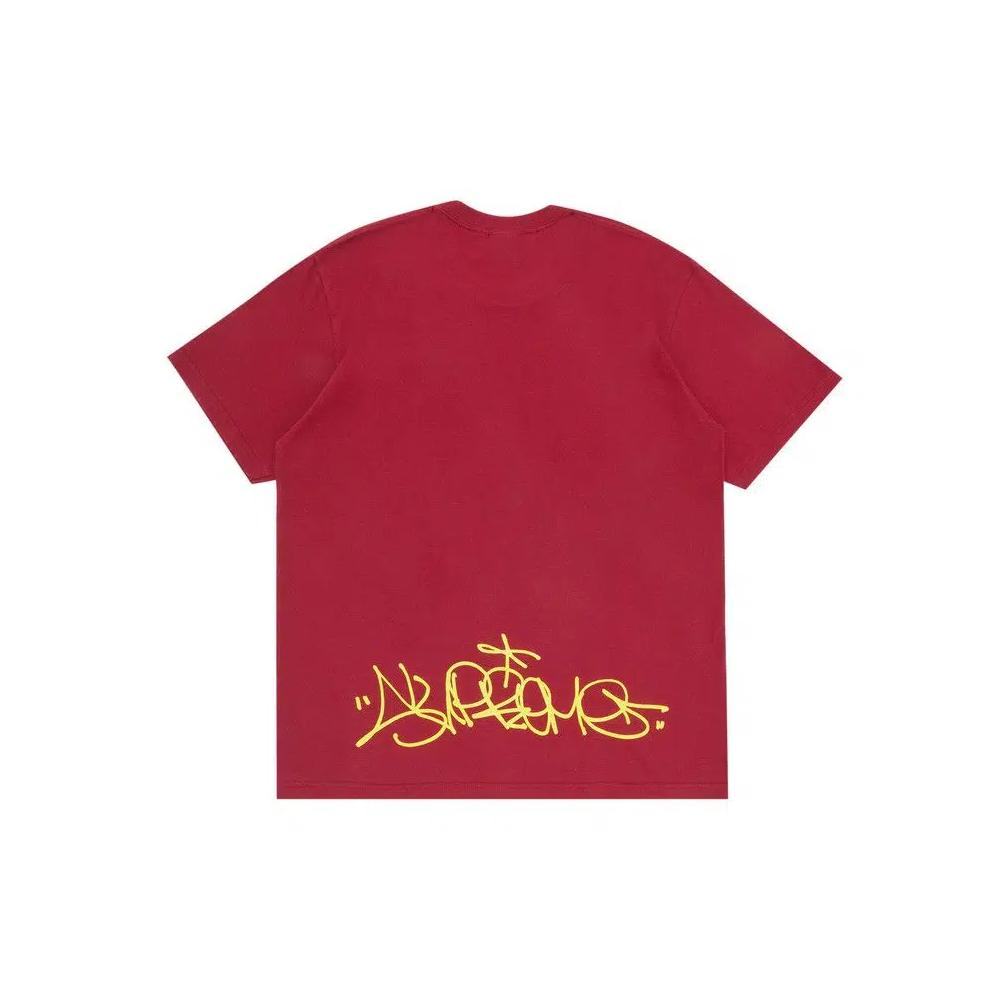 Футболки Supreme x IRAK Cast Tee 'Cardinal' 2