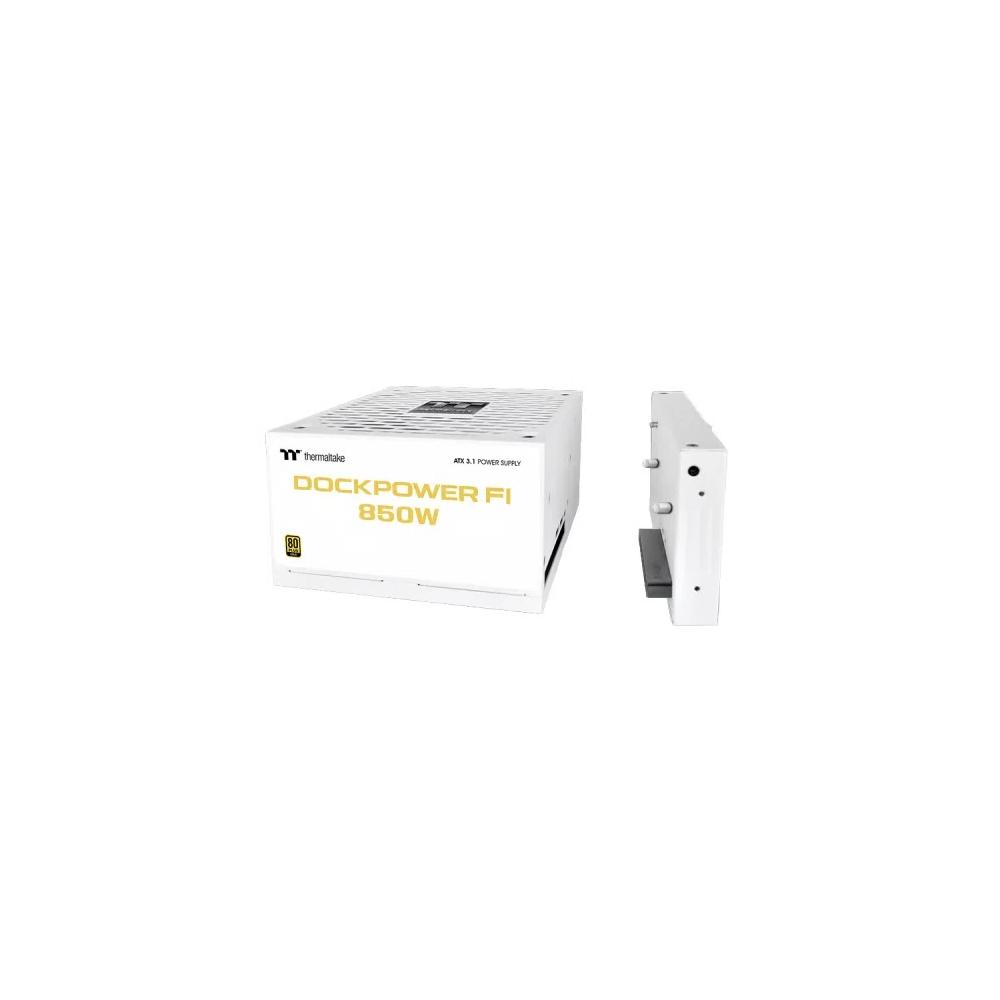 Thermaltake Dockpower FI 850W 80Plus Gold золотой полный модульный блок питания - White белый 2