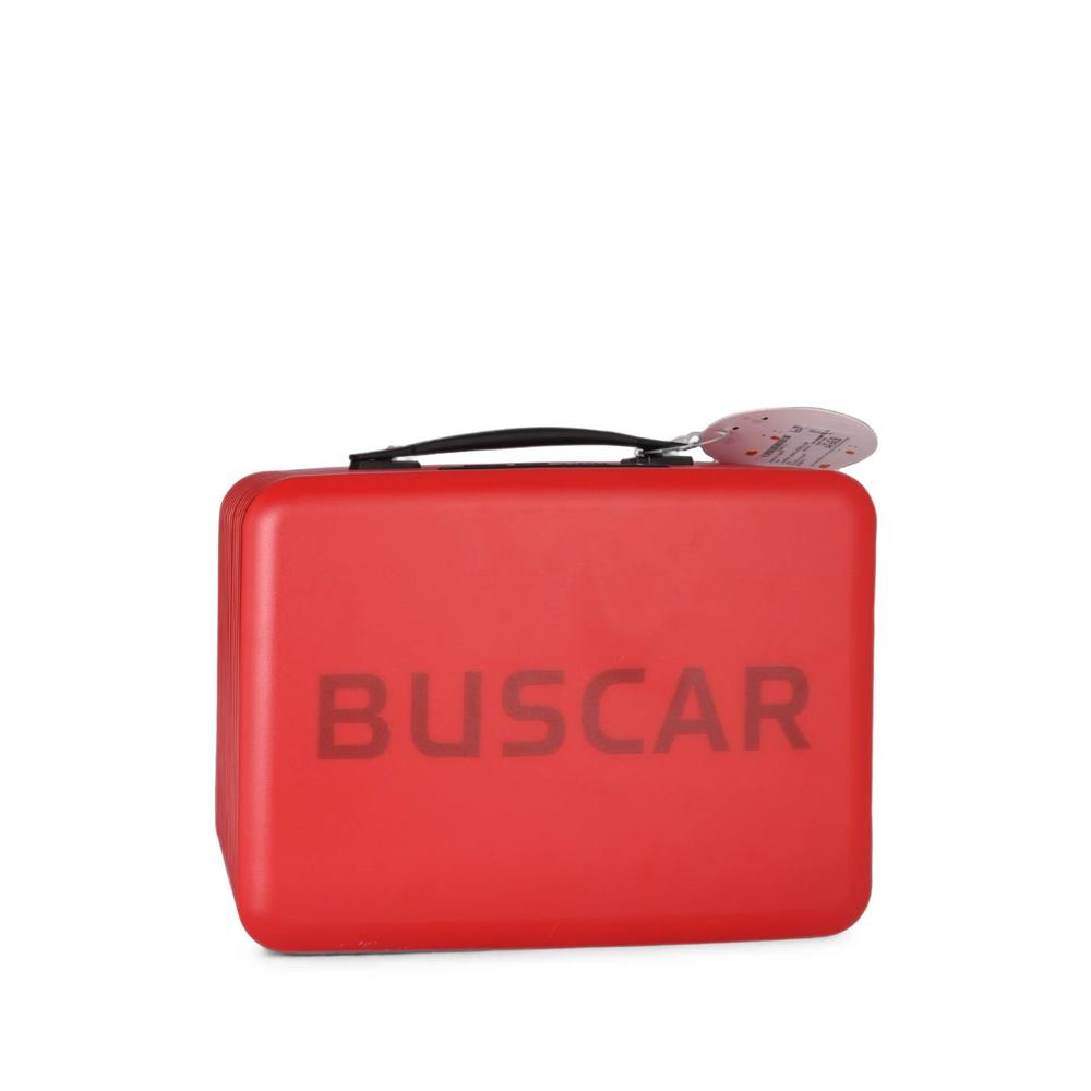logo-print ribbed suitcase 1
