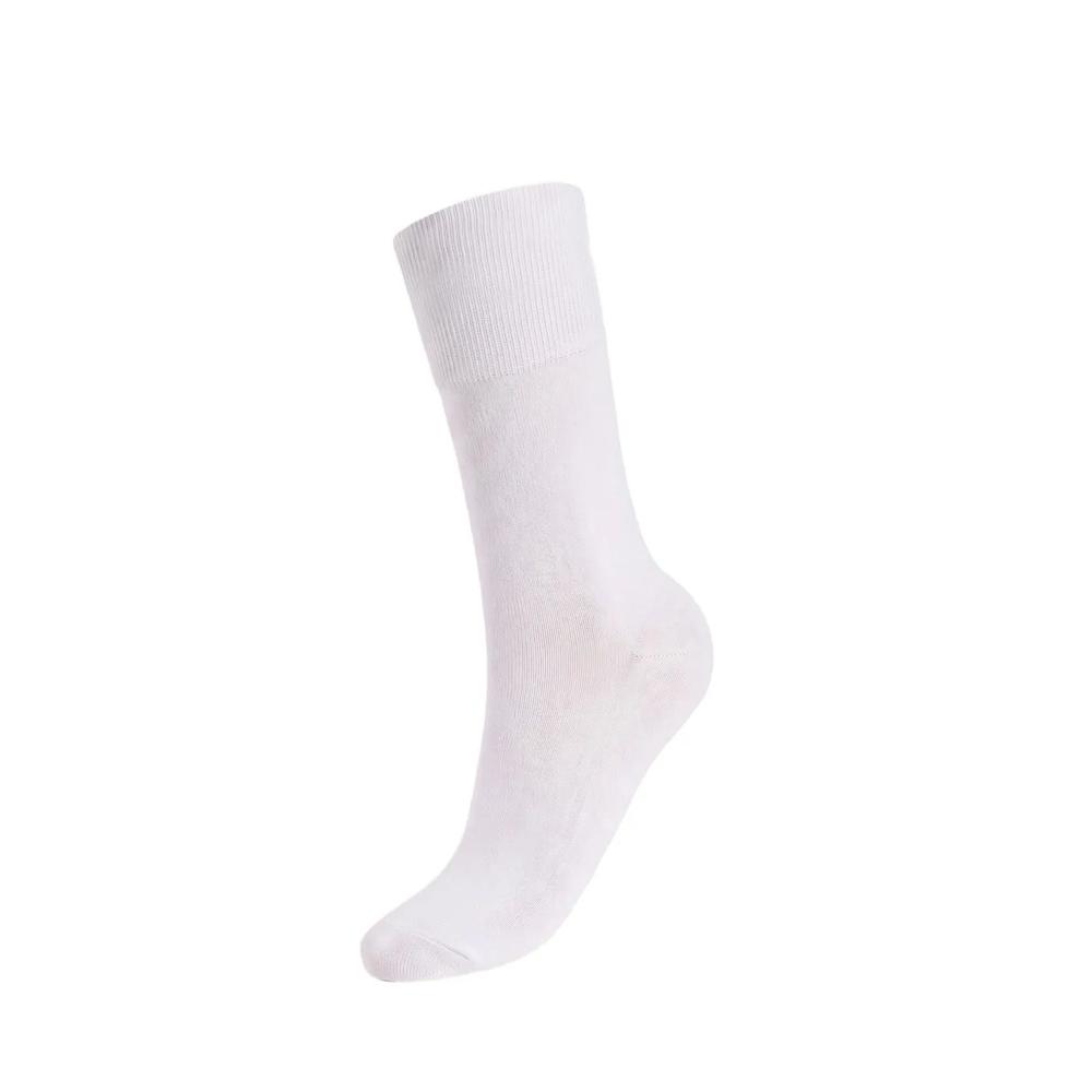 knitted-cuff socks 2