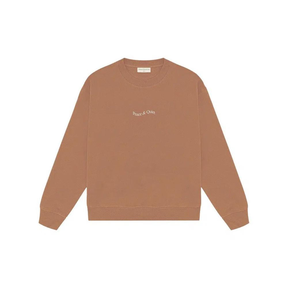 Свитшоты Museum of Peace & Quiet Wordmark Crewneck 'Adobe' 1