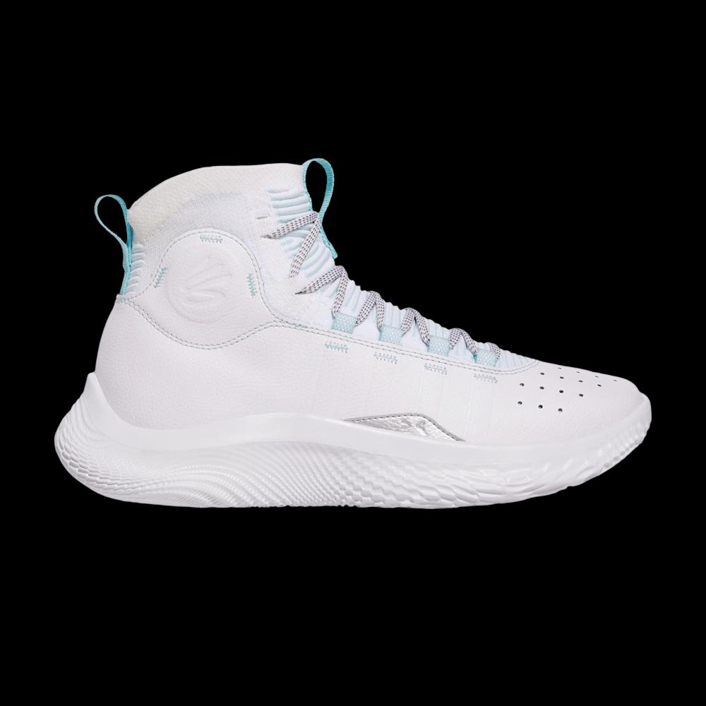 Кроссовки Curry Brand Curry 4 FloTro 'White Stream Metallic Silver' 1
