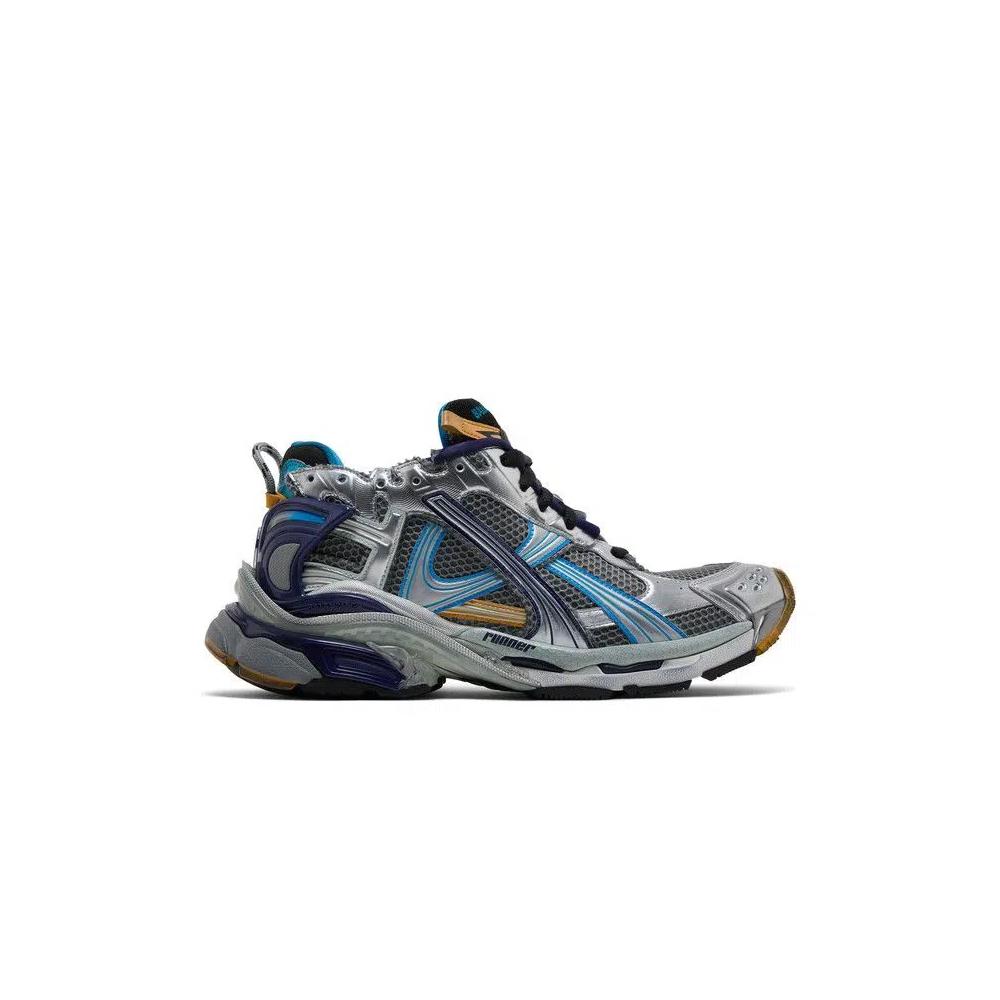Кроссовки Balenciaga Runner Sneaker 'Grey Orange Aqua' 1