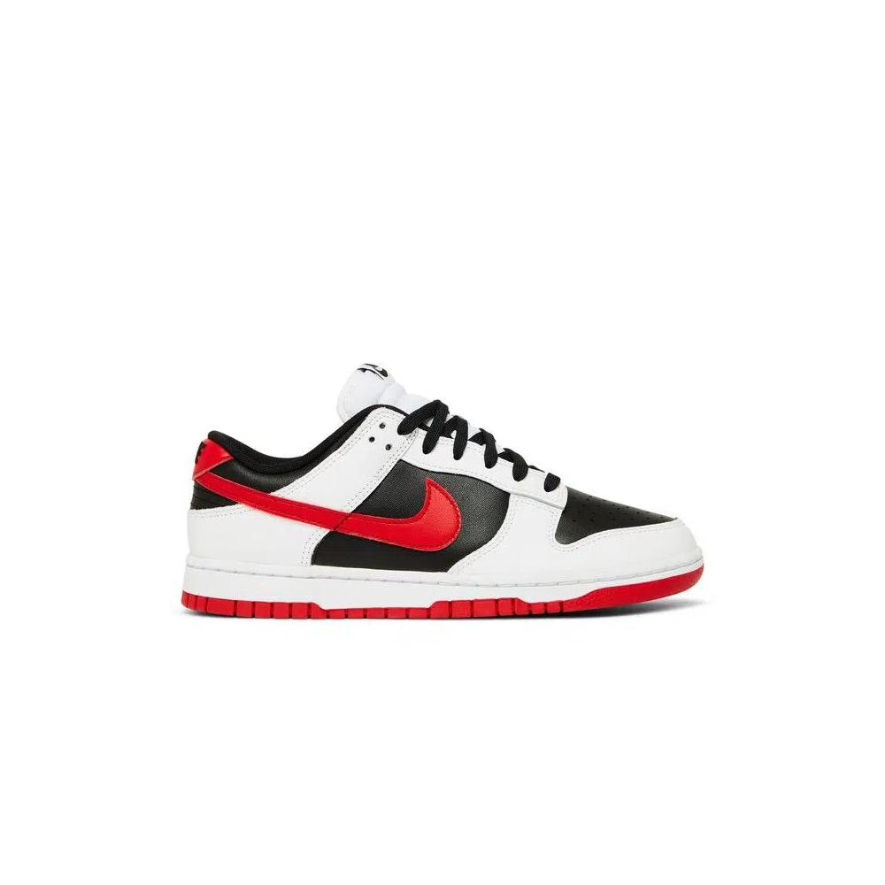 Кроссовки Nike Dunk Low 'White Black Red' 1