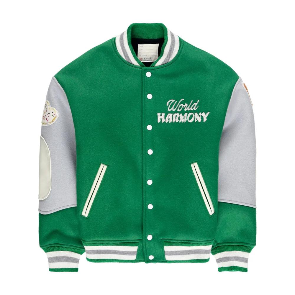 Бомбер Pigeon Varsity с графичным принтом 1