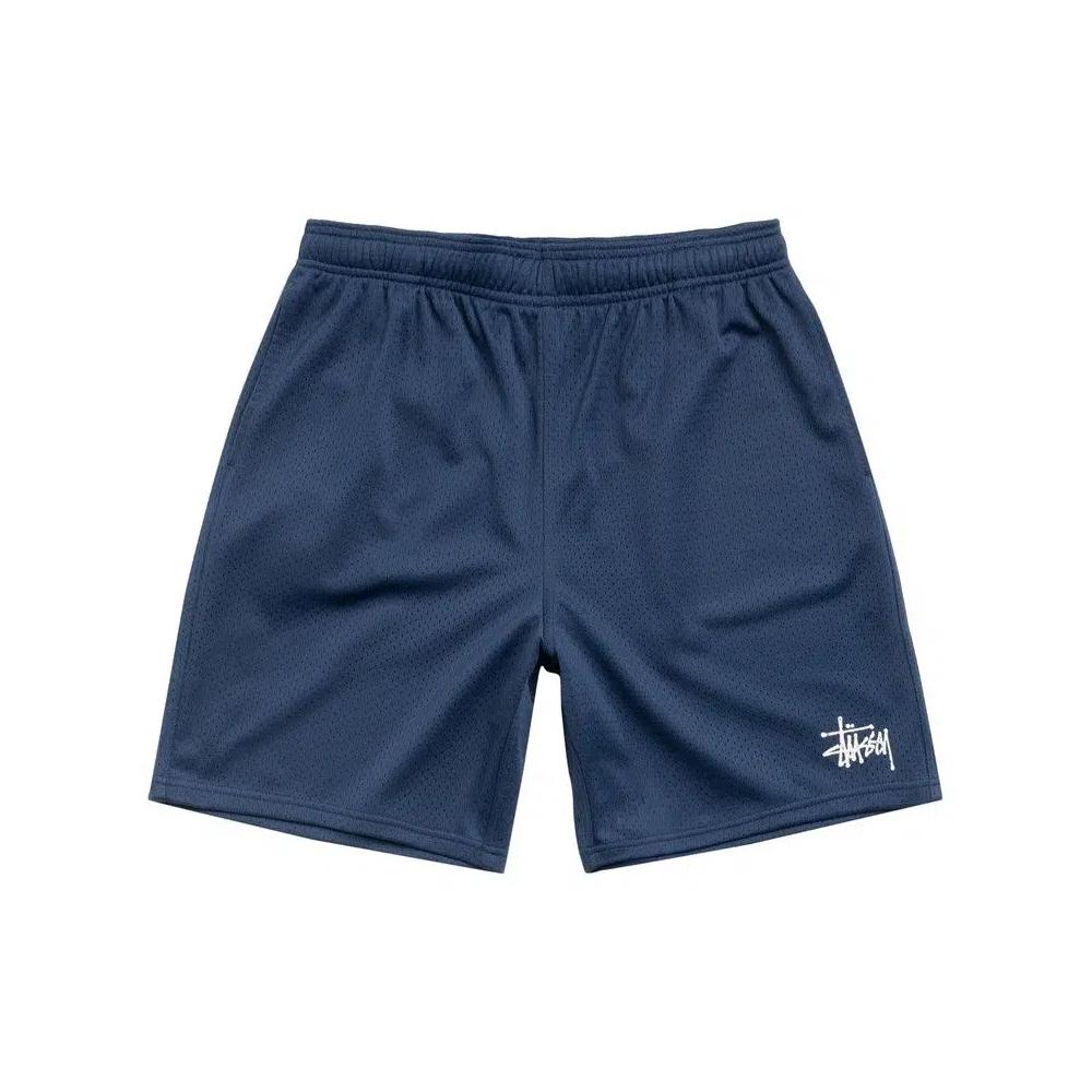 Шорты Stussy Basic Mesh Short 'Темно-синий' 1