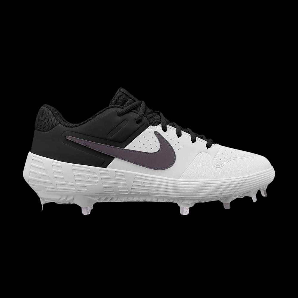 Бутсы Nike Alpha Huarache Varsity Low 'White Thunder Grey' 1