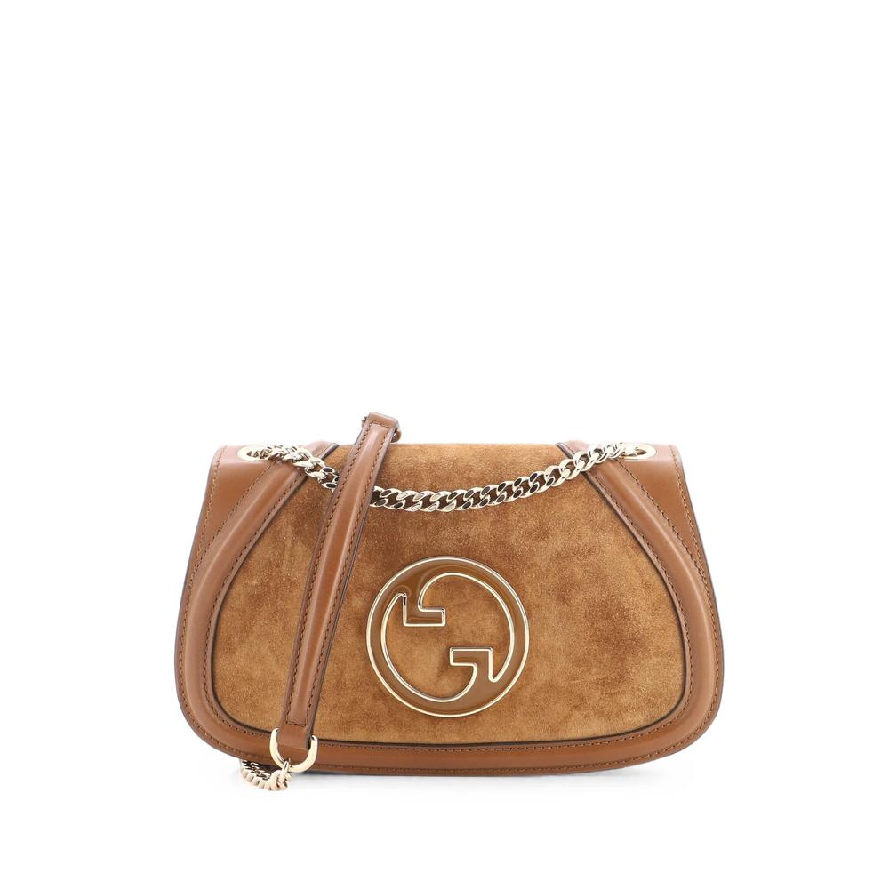 Blondie NM Chain Crossbody Bag Leather and Suede Medium shoulder bag 1