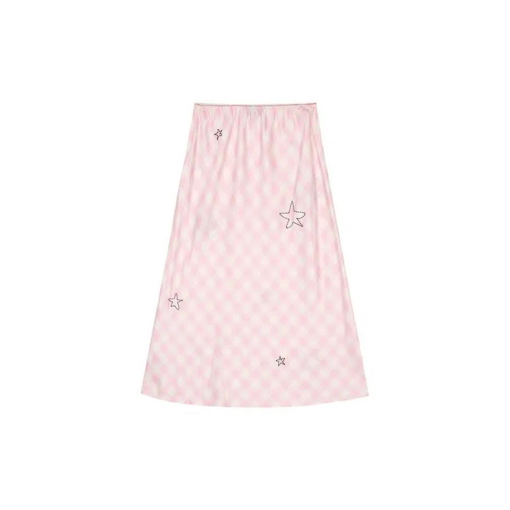 Юбки Brain Dead x Coach Embroidered Slip Skirt 'Светло-розовый' 2