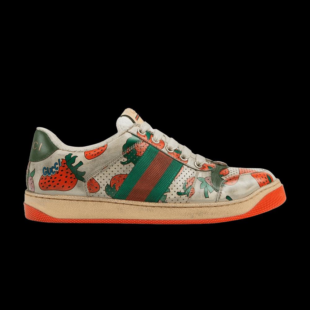 Кроссовки Gucci Wmns Screener 'Клубника' 1