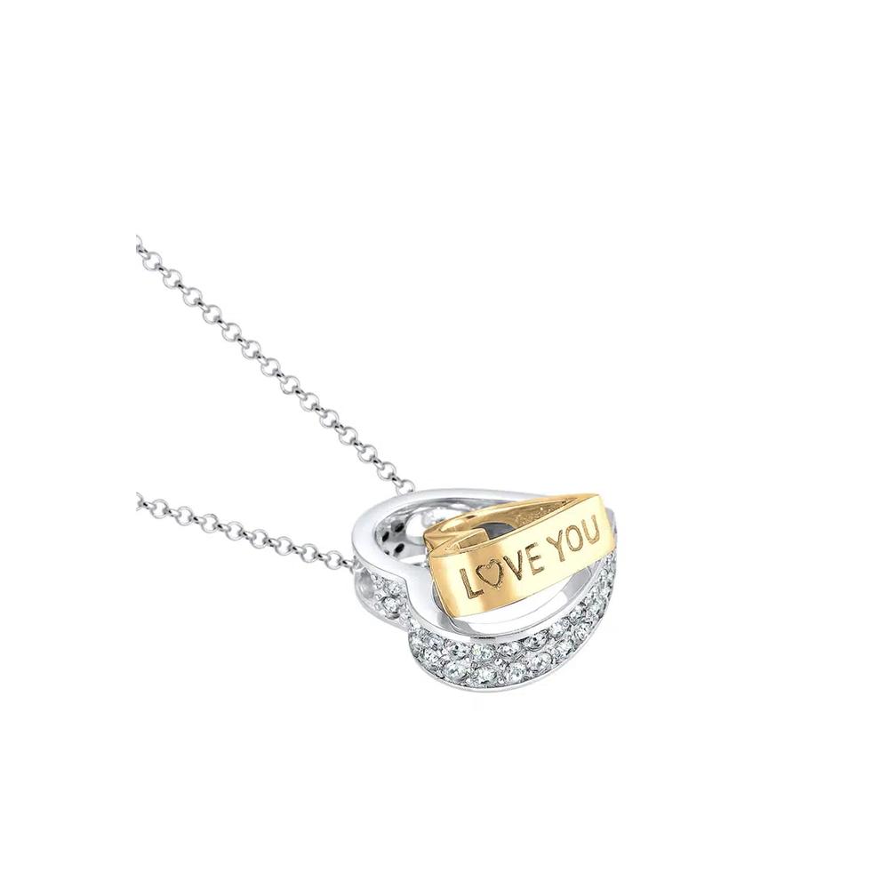 Колье Сердце, украшенное кристаллами Swarovski® 3