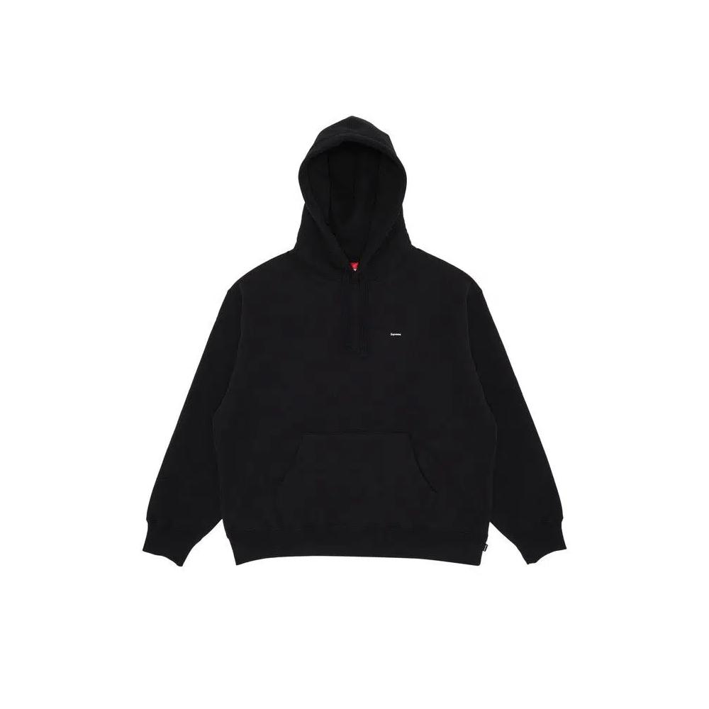 Худи Supreme Small Box Drawcord Hooded Sweatshirt 'Black' 1
