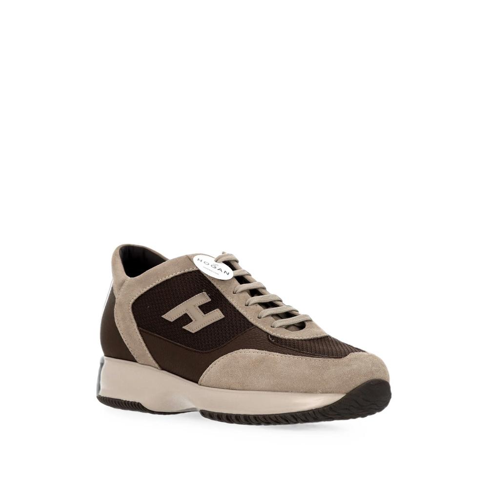 logo-patch panelled sneakers 2