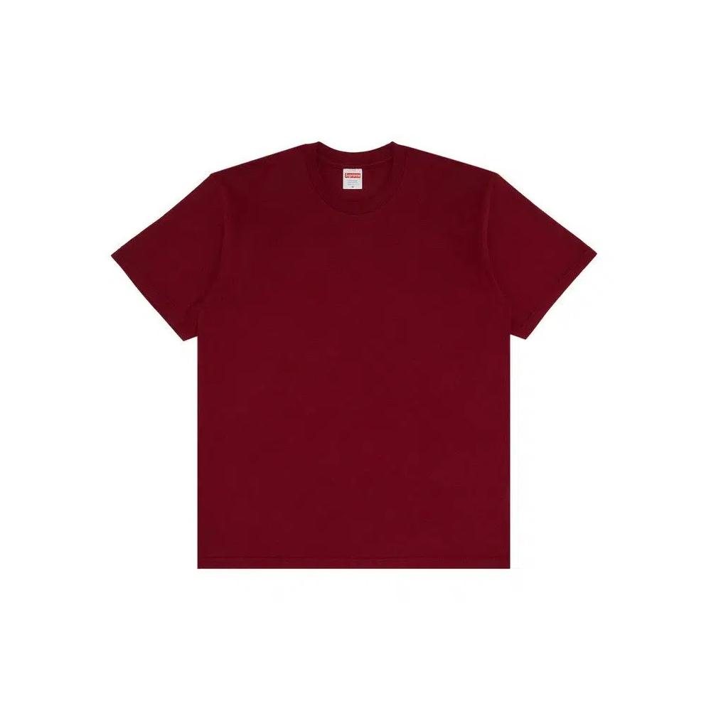 Футболки Supreme Backwards Tee 'Cardinal' 2